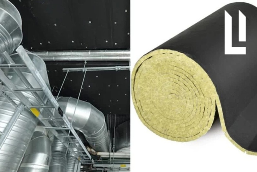 Paroc Hvac Lamella BlackCoat